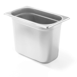 Tava Hendi Gastronorm GN 1/4 100 mm 2.8 lt , gama Budget Line, otel inoxidabil