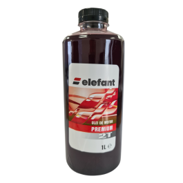 Ulei 1L, rosu amestec. motoare 2T 30ml/l Elefant