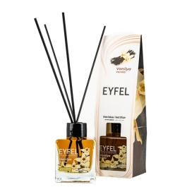 Odorizant camera cu betisoare aroma de VANILIE 120 ml, Eyfel 