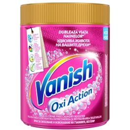 Vanish Pink Oxi Action pudra pentru indepartat pete, 423g