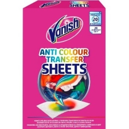 Vanish Servetele anti-transfer de culoare, 20 buc