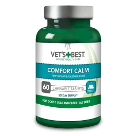 Comfort Calm, pentru caini, 60 tablete, Vet`s Best 