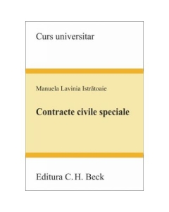 Contracte civile speciale (Manuela Lavinia Istratoaie)