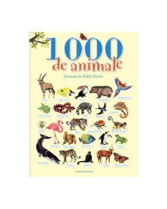 1000 de animale. Ilustratii de Nikki Dyson