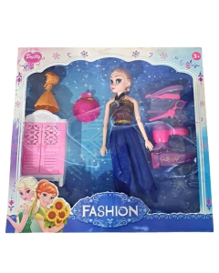  Papusa Elsa cu accesorii set Fashion Frozen