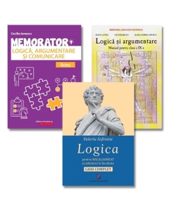 Pachet Bacalaureat Logica - Ghid complet, Memorator si Manual pentru Logica si Argumentare