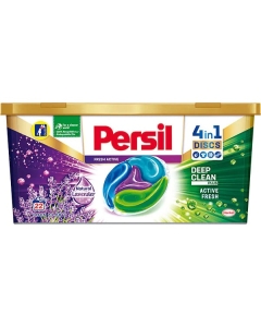 Detergent capsule Discs Color, Fresh Active Lavanda 22 spalari, Persil