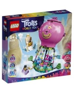 LEGO Trolls World Tour. Aventura lui Poppy cu balonul cu aer cald 41252, 250 piese | 5702016616781