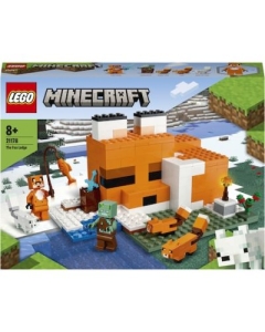 LEGO Minecraft Vizuina vulpilor 21178, 193 piese | 5702017155791