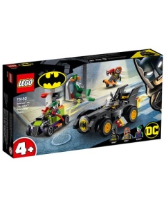 LEGO Super Heroes DC. Batman contra Joker. Urmarirea cu batmobile-ul 76180, 136 piese