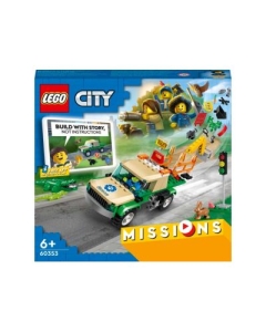 LEGO City. Misiuni de salvare a animalelor salbatice 60353, 246 piese