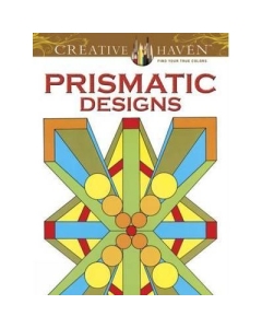 Creative Haven Prismatic Designs Coloring Book