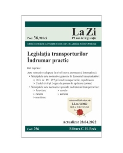 Legislatia transporturilor. Actualizat la 28. 04. 2022 - Andreea-Teodora Stanescu