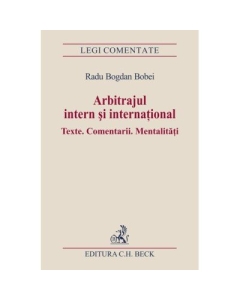 Arbitrajul intern si international - Radu-Bogdan Bobei