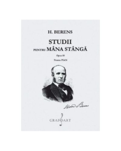 Studii pentru mana stanga. Opus 89 pentru pian - H. Berens
