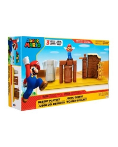 Set de joaca Desert cu figurina 6 cm Nintendo Mario