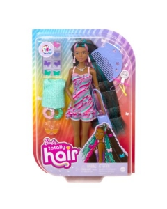 Papusa Barbie Totally Hair curcubeu