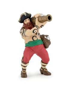 Figurina Papo pirat cu tun