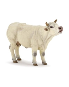 Figurina Papo vaca charolais mugand