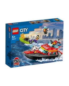 LEGO City. Barca de salvare a pompierilor 60373 144 piese