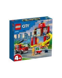 LEGO City. Statie si masina de pompieri 60375 153 piese