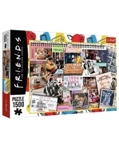 Puzzle 1500 piese Friends Pagini din calendar Trefl