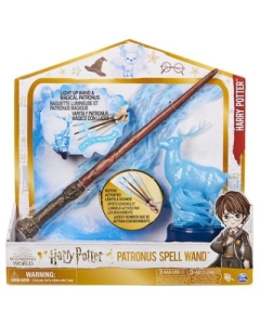 Bagheta lui Harry 33 cm Harry Potter Wizarding World Patronus Spell Wand