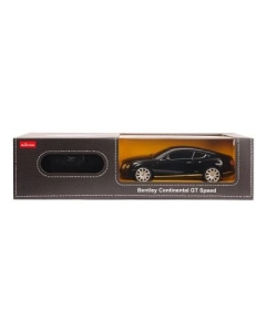 Masina cu telecomanda Bentley Continental GT negru scara 1 24 Rastar
