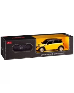 Masina cu telecomanda Mini Cooper S Countryman galben scara 1 24 Rastar