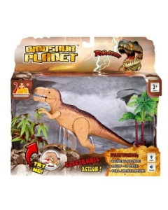 Dinozaur cu lumini si sunete Tyrannosaurus Rex 23 cm