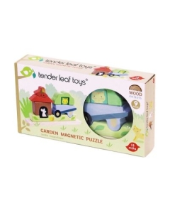 Puzzle magnetic Gradina 9 piese