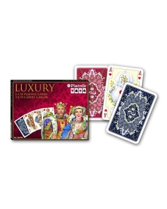 Set 2 pachete Carti de joc Luxury in cutie de lux