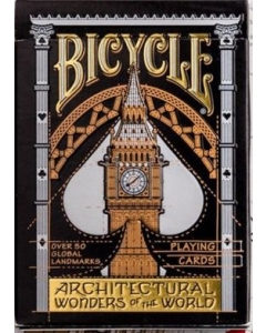 Carti de joc poker Bicycle Architectural wonders of the world