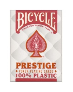 Pachet carti de joc poker profesionale Bicycle Prestige Rosu