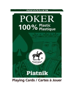 Pachet carti de joc Poker Verde