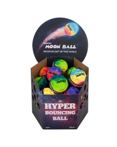 Minge hiper saritoare multicolorata Waboba Gradient Moon Ball