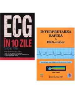 Pachet Interpretarea rapida a EKG-urilor si ECG-UL in 10 zile - Dale Dubin David R. Ferry