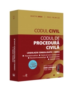 Codul civil si Codul de procedura civila - martie 2023 - Prof. univ. dr. Dan Lupascu