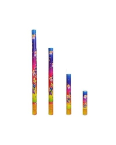 Confetti color tub cu presiune 80 cm