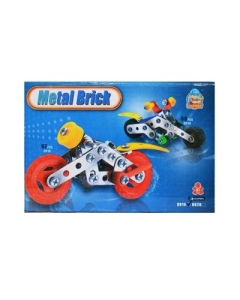 Joc constructii metal motocicleta 67 piese