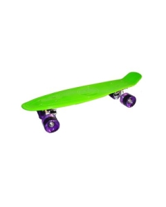 Placa skateboard roti silicon 73 cm verde