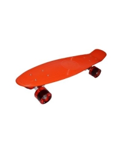Placa skateboard roti silicon 73 cm portocaliu
