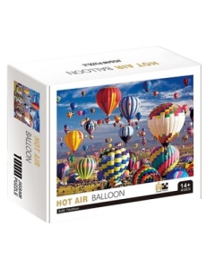 Puzzle carton in cutie Baloane cu aer cald 1000 piese