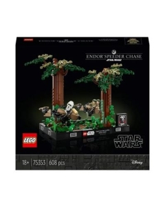 LEGO Star Wars. Diorama Urmarire cu speederul pe Endor 75353 608 piese