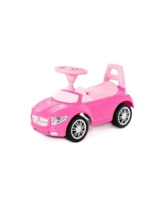 Masinuta Supercar roz fara pedale 66x28. 5x30 cm