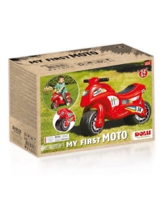 Motocicleta fara pedale rosu 50x71x27 cm