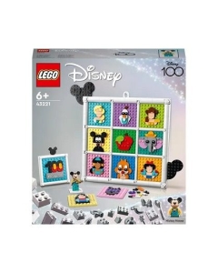LEGO Disney. 100 de ani de animatie Disney 43221 1022 piese