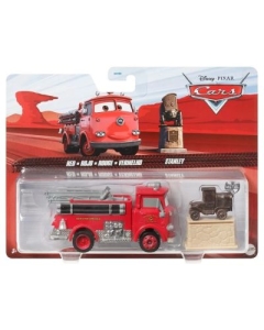 Cars3 Set 2 masinute metalice Red si Stanley