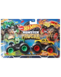 Monster Truck Set 2 masini scara 1 64 Buns of Steel si All Fried Up