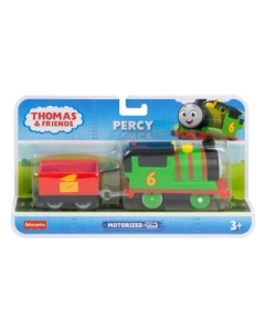 Locomotiva motorizata Percy cu vagon